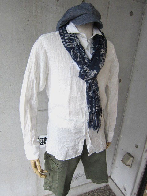 夏です★ James Morotimer のLINEN(麻)SHIRTS 。。。大人やね、&お知らせ..._d0152280_210626.jpg