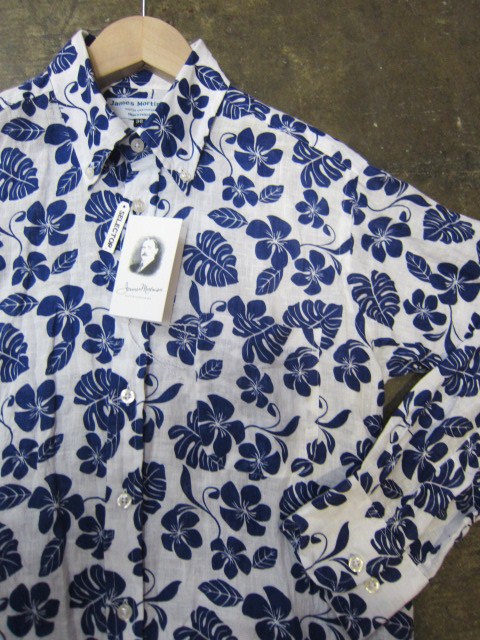 夏です★　James Morotimer のLINEN(麻)SHIRTS 。。。大人やね、＆お知らせ..._d0152280_218579.jpg