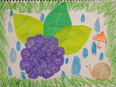 折り紙で紫陽花を作る 東西線浦安駅徒歩2分の絵画教室 Atelier創 アトリエ ソウ のブログ 折り紙で紫陽花を作る 東西線浦安駅徒歩2分の絵画教室 Atelier創 アトリエ ソウ のブログ