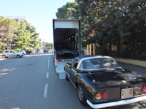 Fiat Dino spider has been collected this morning_a0129711_21482227.jpg