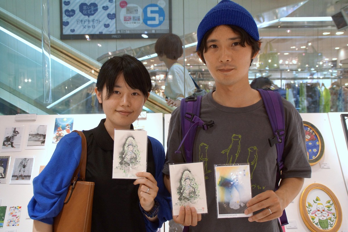 吉祥寺PARCO4階グループ展「小品展」初日ご来場御礼!~15日(土)は2時~7時過ぎ会場にいます_f0006713_22374277.jpg