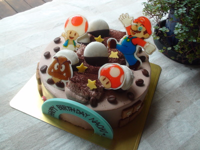 マリオのお誕生日ケーキ Natureな日々