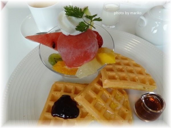 タカノのワッフル_d0165645_9265211.jpg