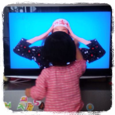朝からひと踊り。_e0258469_7552526.jpg