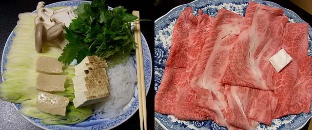 純銀鍋でいただく加賀名店のすき焼き_a0138976_18534420.jpg