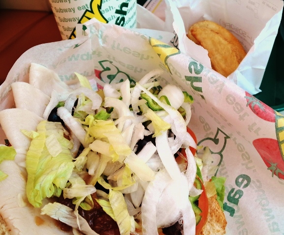 ＳＵＢＷＡＹランチ_e0126576_1246553.jpg