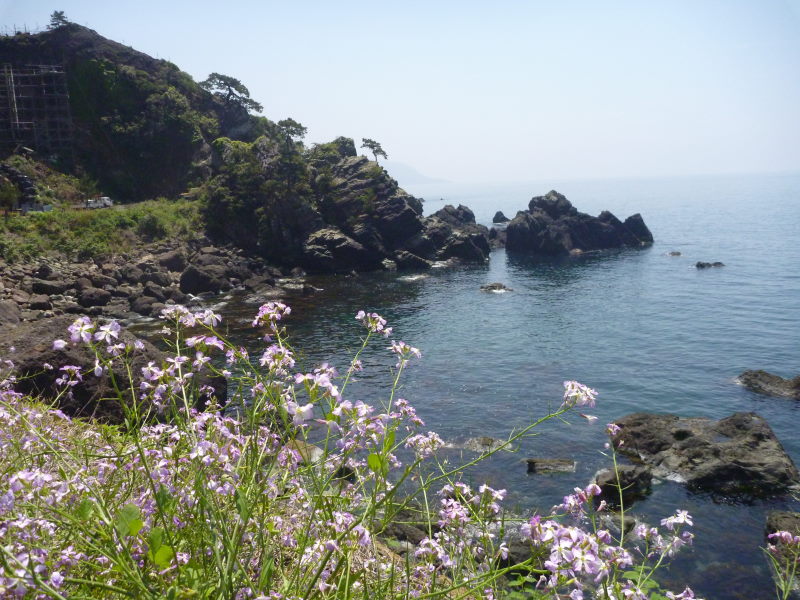 初日はひたすら北上。日本海の岩の造形美に感動！越前海岸-初ロード旅・鈴鹿を目指して①_e0138081_3241482.jpg