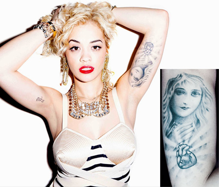 リタ オラのタトゥー Rita Ora Tattoo タトゥー情報ブログ 海外や国内のtattoo Newsなど