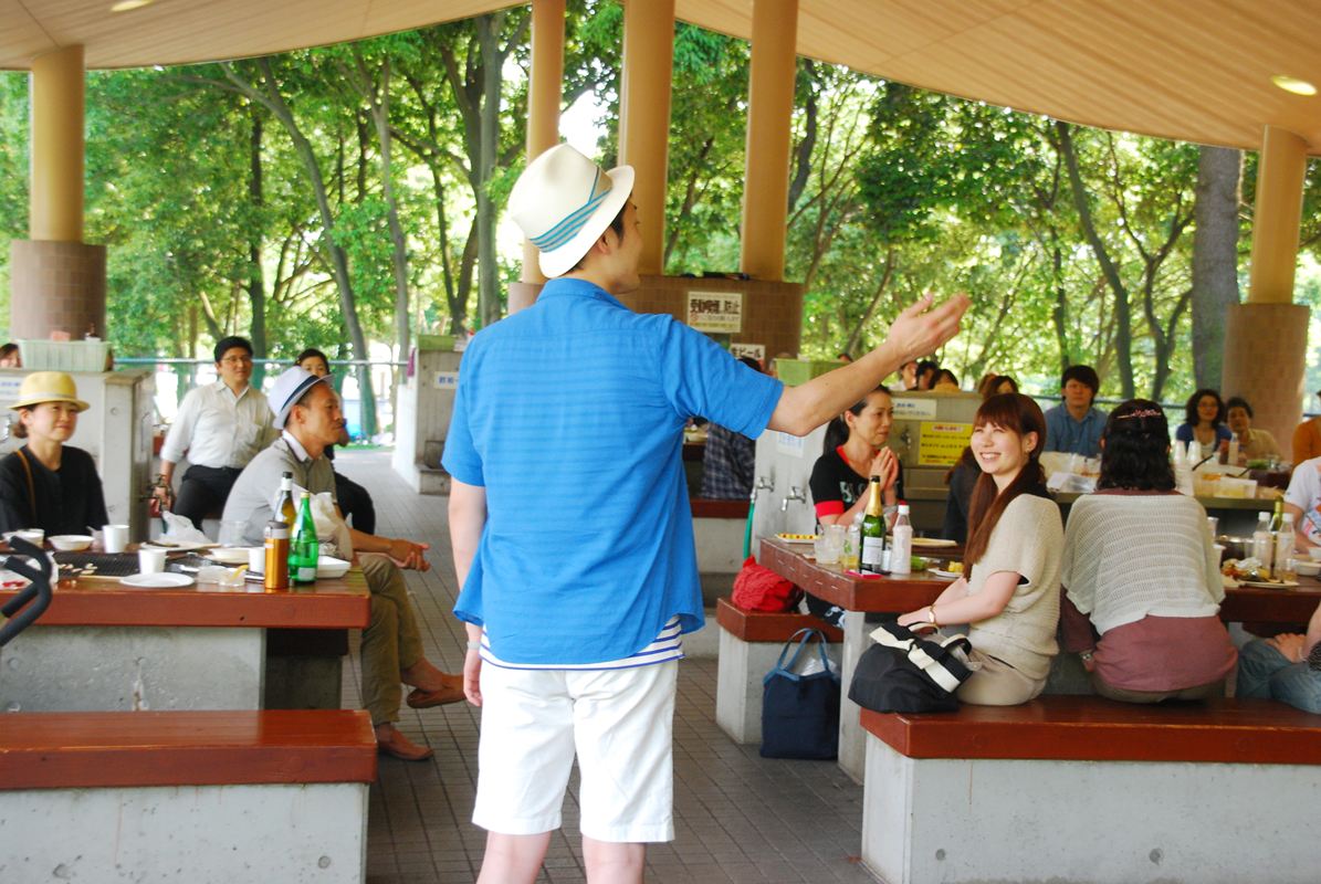 知らん間に第五回！緑地公園BBQ大会！！_c0116714_17221021.jpg