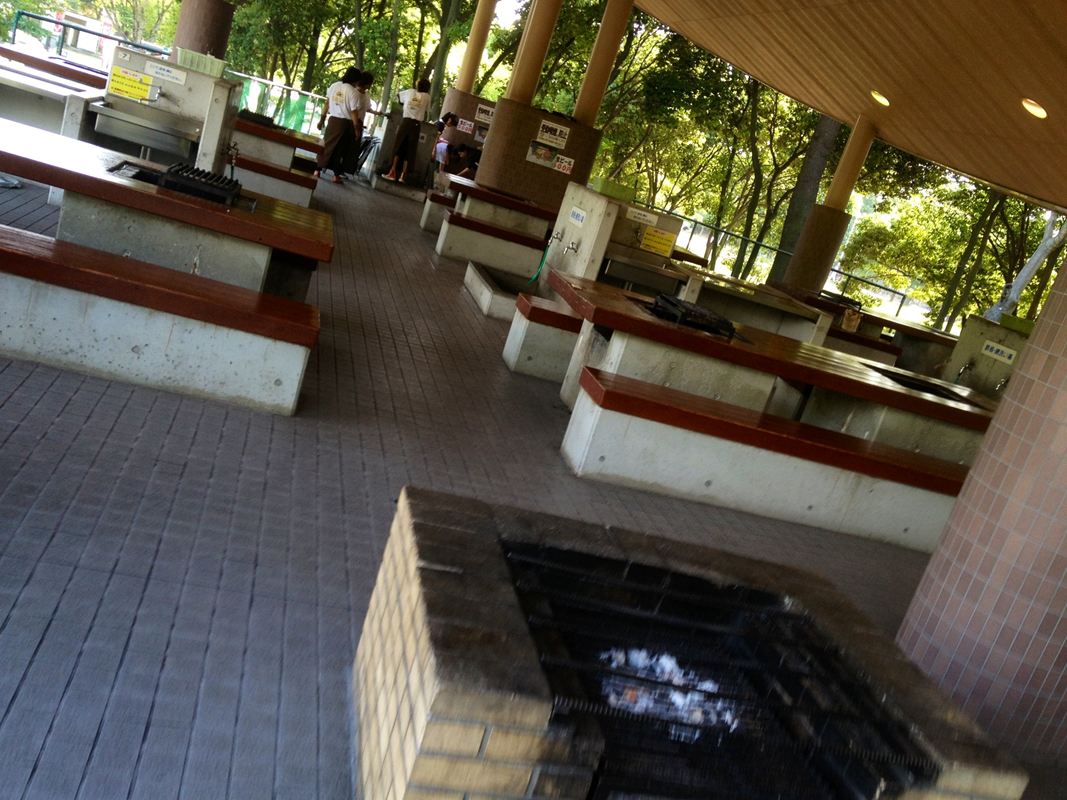 知らん間に第五回!緑地公園BBQ大会!!_c0116714_17402960.jpg
