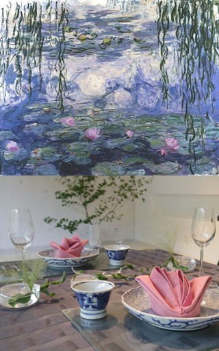 Art de Table　：　Claude Monet (1)_d0111217_1731960.jpg