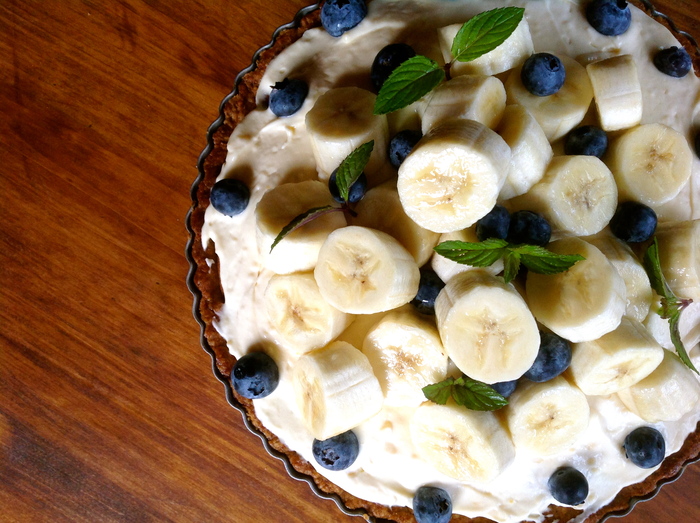 バナナとブルーベリーのタルト : LIFE IZU BEAUTIFUL