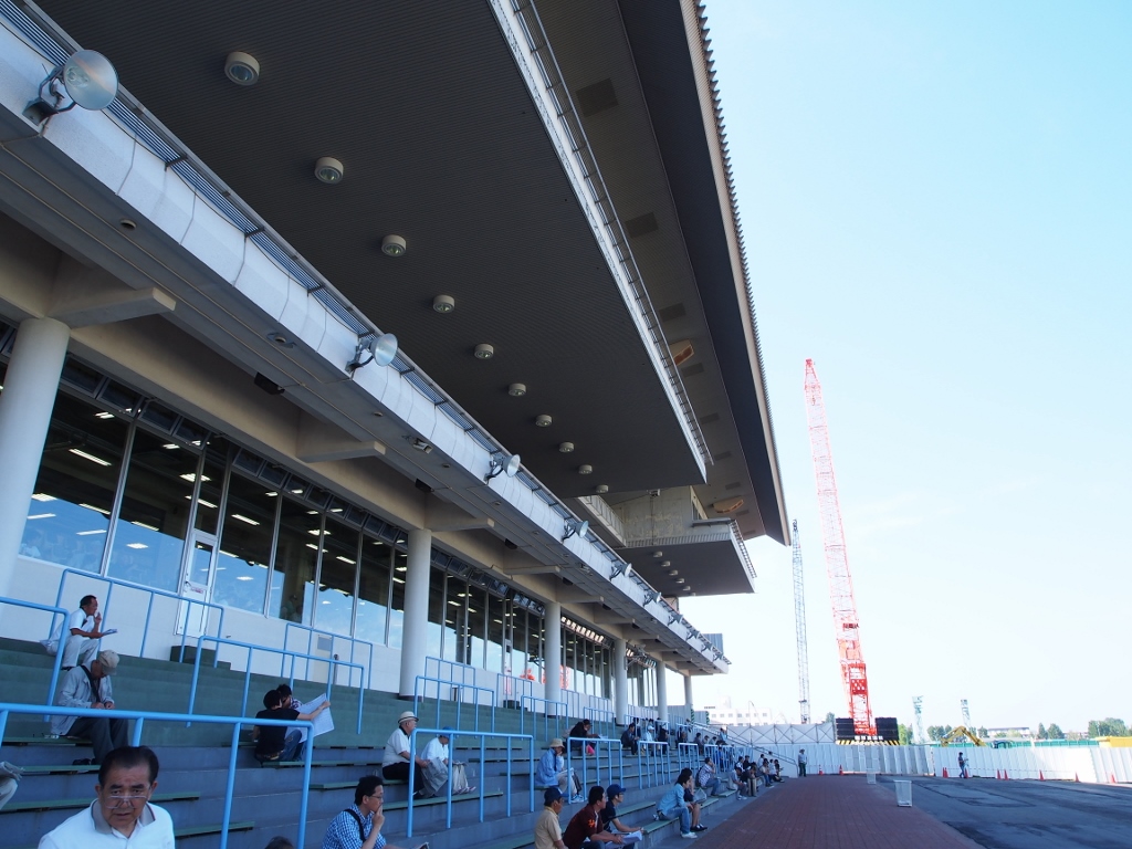 改修工事中の札幌競馬場_e0282161_2223092.jpg