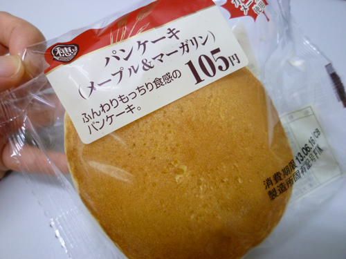 穂 パンケーキ(メープル&マーガリン)@ミニストップ_c0152767_23234996.jpg
