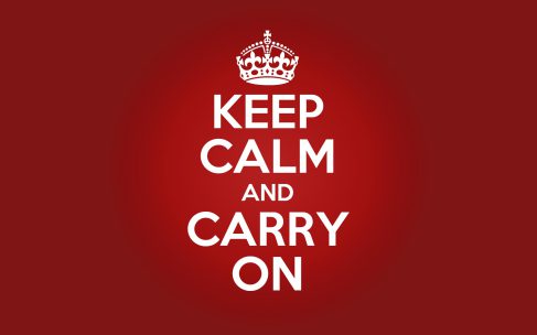 ロールケーキ おなじみ Keep Calm And のパロディ柄 彼方からの手紙