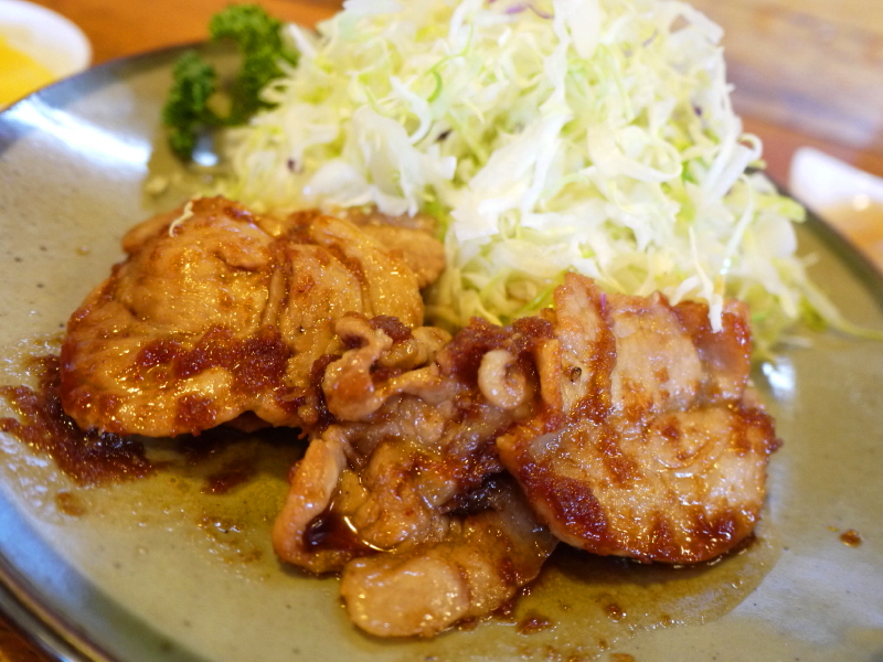 しょうが焼き定食　【辻堂　とんかつ大関】_b0153224_21541426.jpg