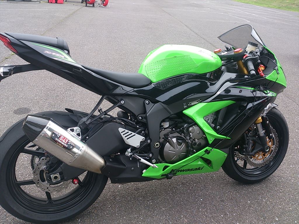 ZX-6R シェイクダウン : けんじの趣味日記 ZX-6R シェイクダウン : けんじの趣味日記
