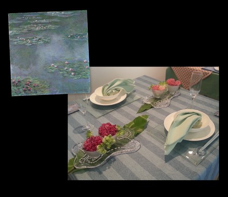 Art de Table　：　Claude Monet (2)_d0111217_14454756.jpg