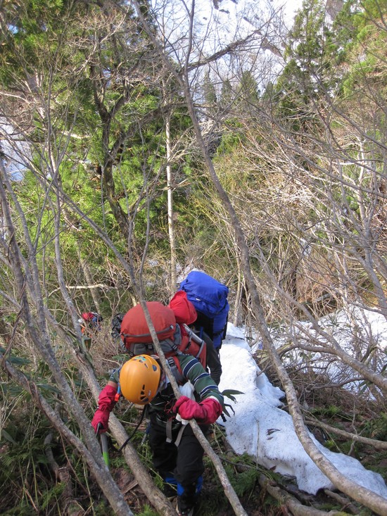 剱岳・赤谷尾根→八ッ峰_d0247927_2318826.jpg