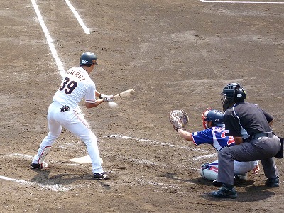 巨人対Honda　５月２６日　プロアマ交流戦_b0166128_2041618.jpg