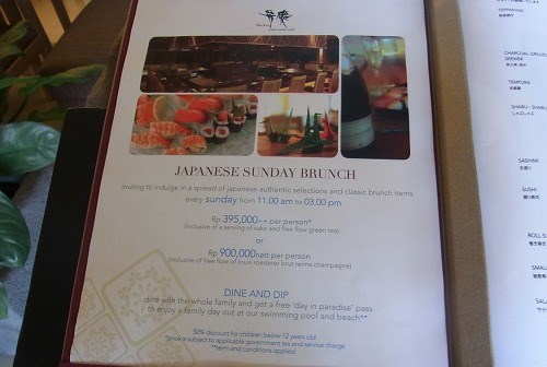 Sunday Brunch At Benkay -弁慶- @ Nikko Bali Resort&Spa (\'13年5月)_a0074049_23205886.jpg