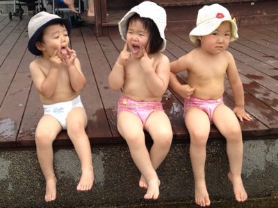 水遊び ちえのほのぼの子育て