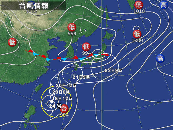 台風4号＆梅雨前線_c0025130_1542218.jpg