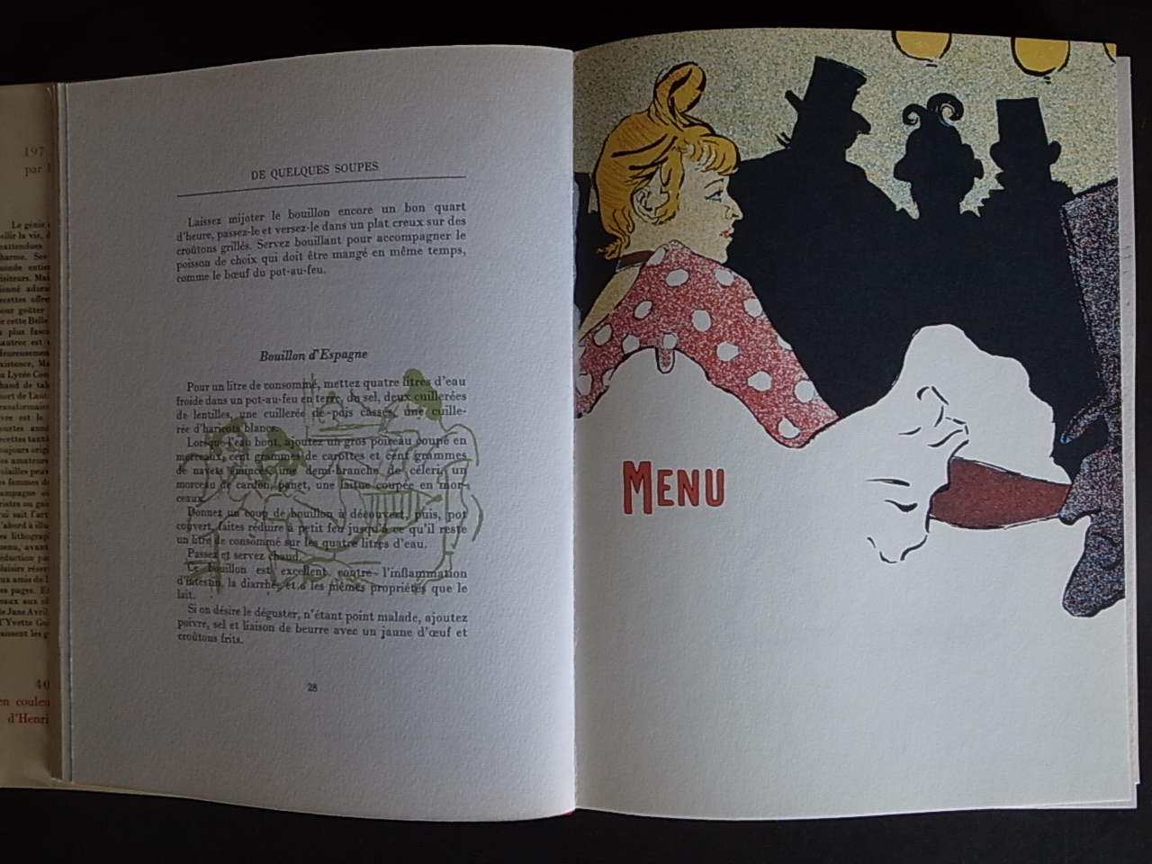 L'ART DE LA CUISINE / Toulouse-Lautrec and Maurice Joyant