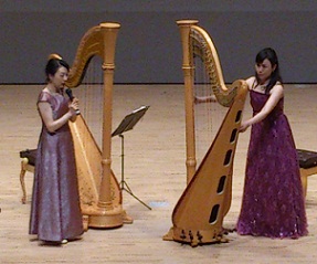 第14回きらめき音楽館☆ハープデュオ♪_e0175370_10293885.jpg