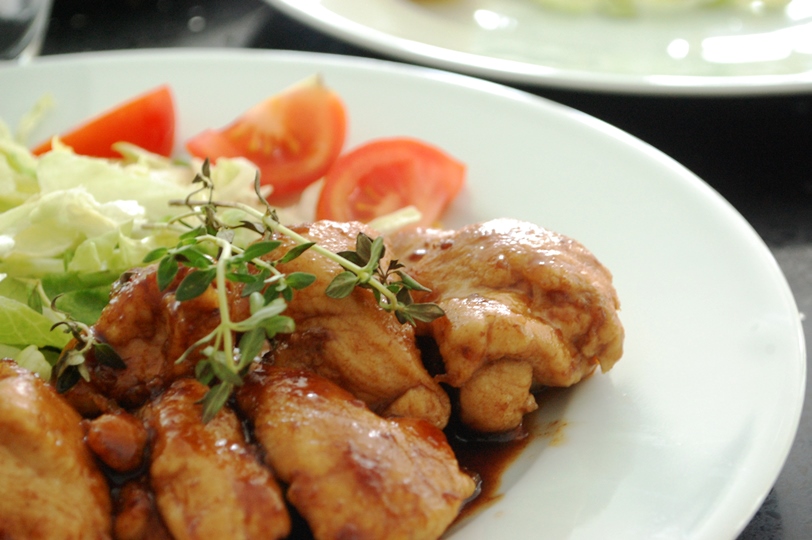 鶏胸肉のバルサミコ酢炒め エリオットゆかりの美味しい食卓 おしゃれな簡単料理