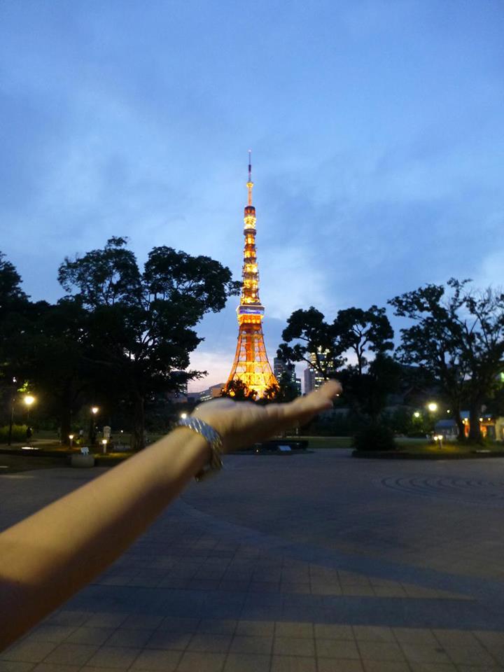 初めての・・・東京タワー?_c0100865_6174916.jpg