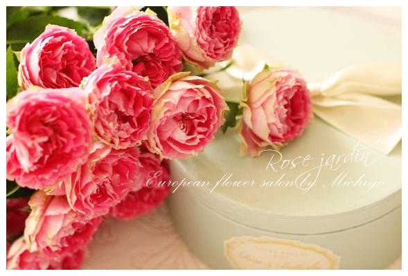 可愛い薔薇 European Flower Salon Rose Jardin Diary 可愛い薔薇 European Flower Salon Rose Jardin Diary