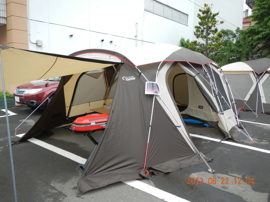 コールマンテント展示会_d0198793_13111859.jpg