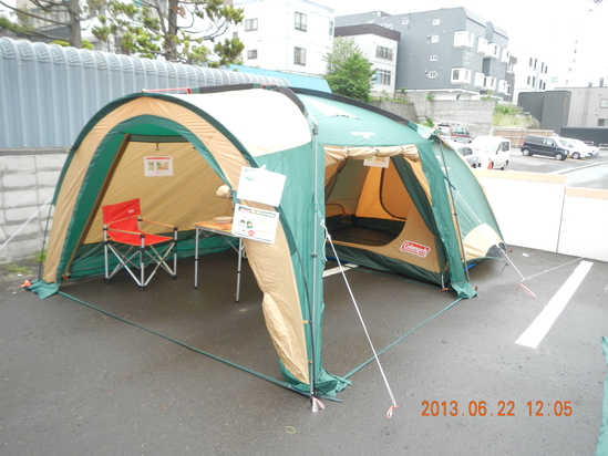 コールマンテント展示会 秀岳荘みんなのブログ コールマンテント展示会 秀岳荘みんなのブログ