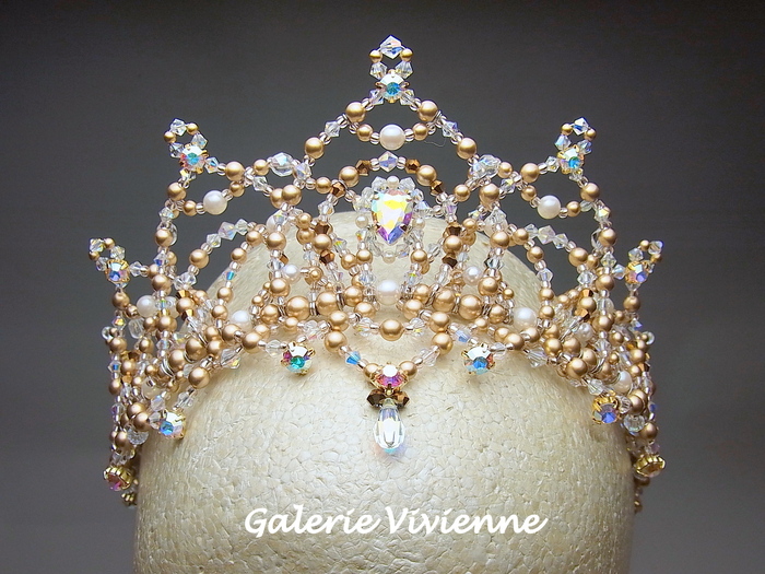 New Ballet Tiara Galerie Vivienne オーダーメイドのバレエティアラ