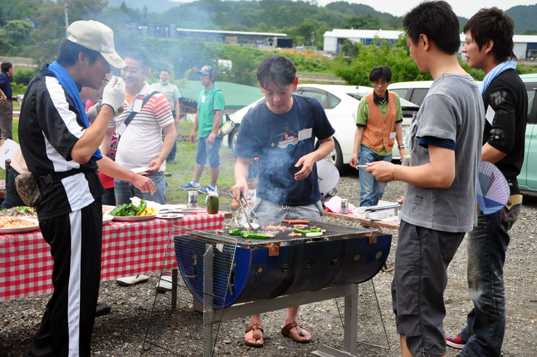 大人数BBQ　　6/23_b0214652_1984198.jpg