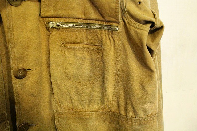 HUNTING JACKET with HOOKLESS ZIPPER_d0121303_17215111.jpg