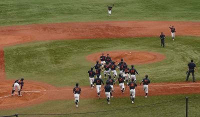 専修大対拓殖大 6月19日 東都大学野球1部2部入替戦_b0166128_1074144.jpg