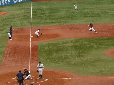 専修大対拓殖大 6月19日 東都大学野球1部2部入替戦_b0166128_8115166.jpg