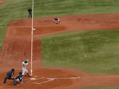 専修大対拓殖大 6月19日 東都大学野球1部2部入替戦_b0166128_8125629.jpg