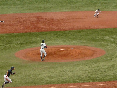 専修大対拓殖大 6月19日 東都大学野球1部2部入替戦_b0166128_8475364.jpg