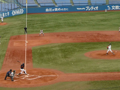 専修大対拓殖大 6月19日 東都大学野球1部2部入替戦_b0166128_9135243.jpg
