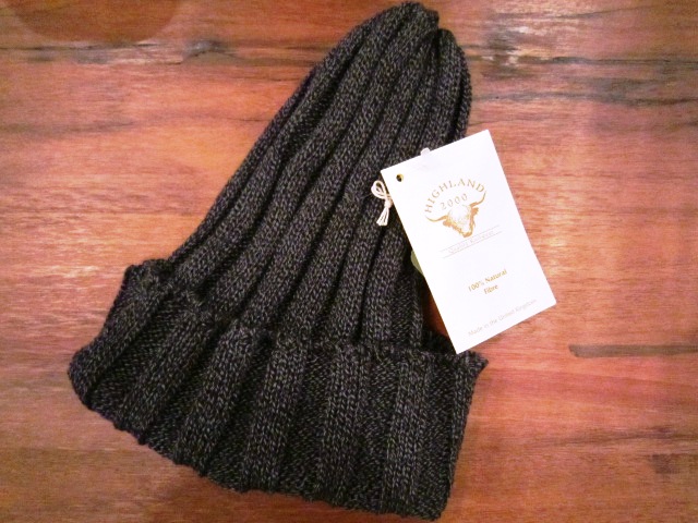 HIGHLAND2000 \"COTTON WATCH CAP\" ご紹介 & JackmanカスタムTee_f0191324_9382910.jpg