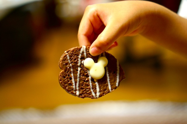 ディズニーのチョコラスク ユチキの連絡ノート