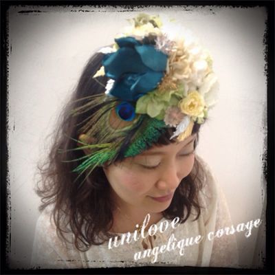 angelique corsage（1点物のアレンジメントコサージュ）_f0223361_20454455.jpg