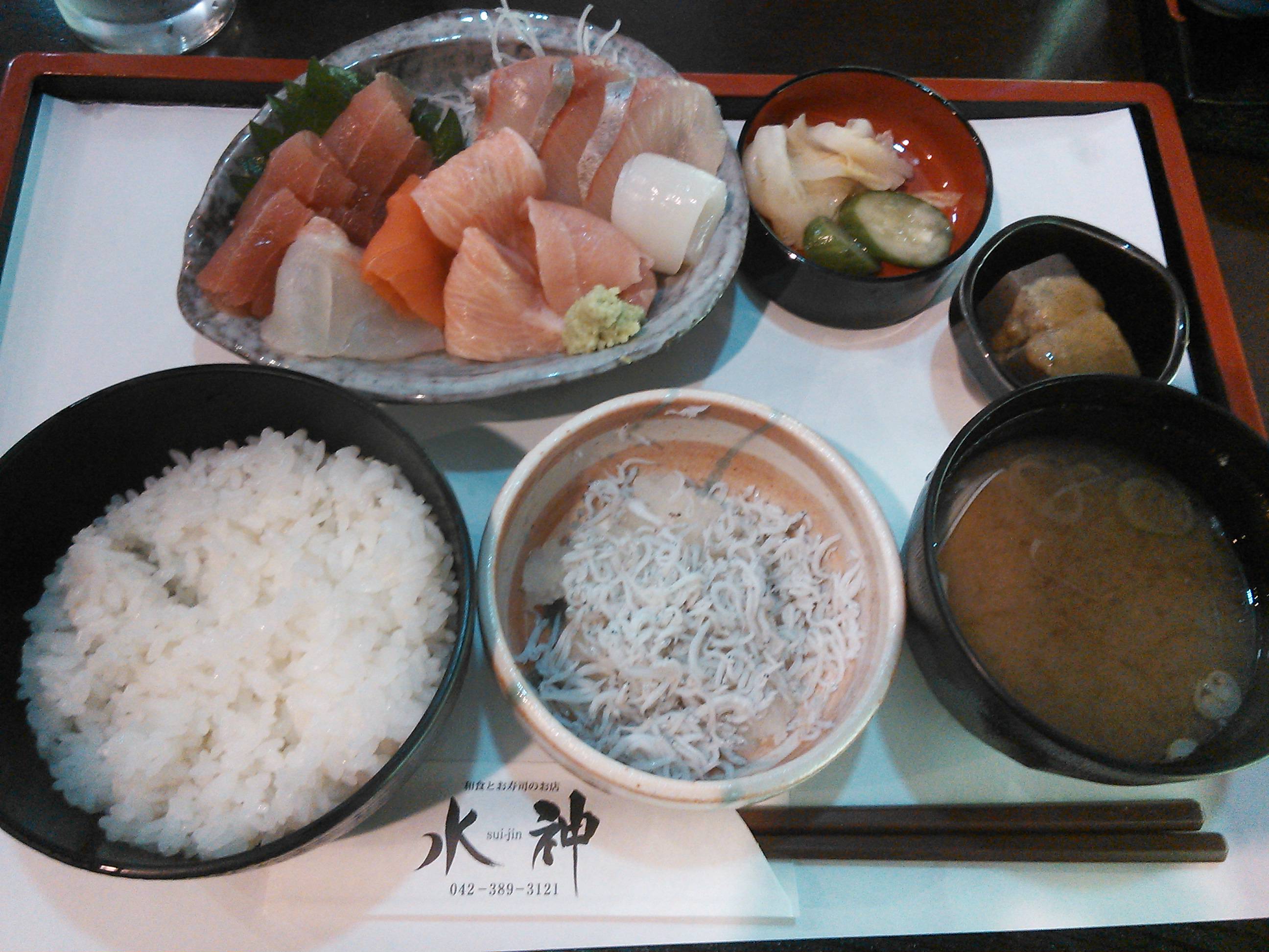 刺身定食 1 5倍 水神 多摩センター よく飲むオバチャン 本日のメニュー 刺身定食 1 5倍 水神 多摩センター よく飲むオバチャン 本日のメニュー