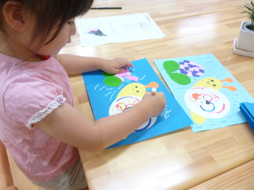 かたつむり制作 ゆめの森保育園blog かたつむり制作 ゆめの森保育園blog