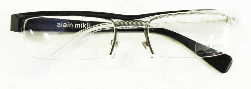 alain mikli(アランミクリ)メガネフレーム・ポケットショップ限定ツイストコレクションAL1178 G027入荷!_c0003493_10293629.jpg