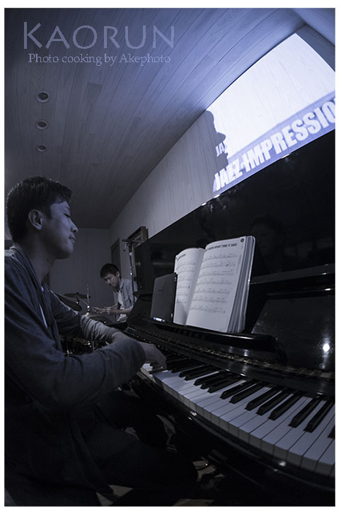 出来ましたぁ～ヽ(ﾟ∀ﾟ )ﾉ　JAZZ Impression vol.2@la casa MARIA_e0127416_23284824.jpg