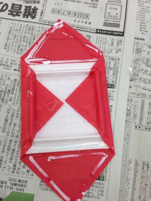 納豆蓋で小さな額の作り方~季節のはんこで~_e0136066_1438265.jpg